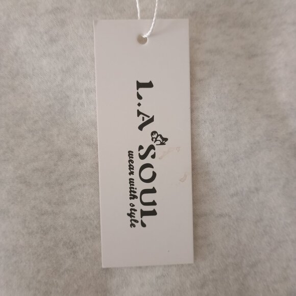 NWT LA Soul Floral Print Long Sleeve Pullover Sweatshirt Size XL - Picture 3 of 6